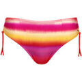 Maillots de bain Lisca Bas maillot slip de bain c&ocirc;t&eacute;s r&eacute;glables OSAKA Rose Grenoble