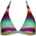 Maillots de bain Lisca Haut maillot de bain triangle pr&eacute;form&eacute; sans armatures OSAKA Vert
