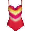 Maillots de bain sur Grenoble : Maillots de bain Lisca Maillot de bain une pi&egrave;ce pr&eacute;form&eacute; OSAKA Rose