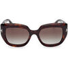 Lunettes de soleil Tom Ford FT1192 SALTZMAN Lunettes de soleil, Havana/Fum&eacute;e, 53 mm
