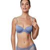 Corbeilles & balconnets Selmark Soutien-gorge pr&eacute;form&eacute; sculptant AGATHA Bleu