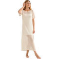 Robe Lisca Robe longue de plage manches courtes MALAGA