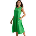 Robes sur Grenoble : Robe Selmark Robe estivale mi-longue sans manches BOREALIS Mare