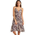Robe Selmark Robe estivale mi-longue SERENGETI Mare