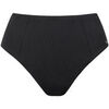 Maillots de bain Lisca Bas maillot slip de bain &eacute;chancr&eacute; taille haute MALAGA Noir