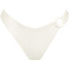 Maillots de bain Lisca Bas maillot slip de bain &eacute;chancr&eacute; taille basse MALAGA Blanc