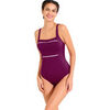 Maillots de bain Lisca Maillot de bain une pi&egrave;ce armatur&eacute; shapewear UVITA Violet