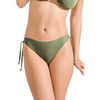 Maillots de bain Lisca Bas maillot slip de bain &agrave; nouettes IMPERIA Vert