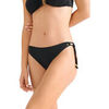 Maillots de bain Lisca Bas maillot slip de bain &agrave; nouettes IMPERIA Noir