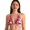 Maillots de bain Selmark Haut maillot de bain triangle pr&eacute;form&eacute; ACANTHUS Mare Rose