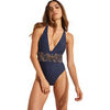 Maillots de bain Selmark Maillot de bain une pi&egrave;ce triangle pr&eacute;form&eacute; BAIKAL Bleu