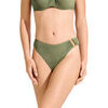 Maillots de bain Lisca Bas maillot br&eacute;silien de bain &eacute;chancr&eacute; IMPERIA Vert