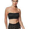 Bandeaux & bretelles amovibles Selmark Soutien-gorge bandeau pr&eacute;form&eacute; ONE AND LACE Noir
