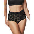 Culottes & autres bas
sur Grenoble : Culottes & slips Selmark Slip taille haute ONE AND LACE Noir