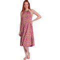 Robes sur Grenoble : Robe Admas Robe estivale mi-longue dos nu Pink And Green