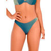 Maillots de bain Lisca Bas maillot slip de bain &eacute;chancr&eacute; taille basse NAIROBI Bleu