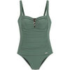 Maillots de bain Lascana Maillot de bain une pi&egrave;ce amincissant Rapiz Vert