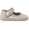 Chaussons b&eacute;b&eacute; Pisamonas Babies Barefoot Brillance Fermeture Scratch Jaune