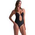 Culottes & autres bas
sur Grenoble : Bodys Bye Bra Body push-up d&eacute;collet&eacute; plongeant &agrave; dos bas Shapewear Noir
