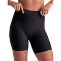 Shorties & boxers Bye Bra Panty short hauteur moyenne Uni Stretch Noir Grenoble