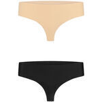 Strings Bye Bra Pack x2 strings Invisible Multicolore