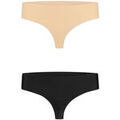Culottes & autres bas
sur Grenoble : Strings Bye Bra Pack x2 strings Invisible Multicolore