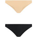 Tangas Bye Bra Pack x2 br&eacute;siliens Invisible Multicolore