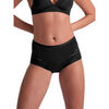 Shorties & boxers Bye Bra Shorty menstruel taille haute Lace Medium Flow Noir