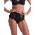 Culottes & slips Bye Bra Culotte menstruelle taille haute Lace High Flow Noir Grenoble