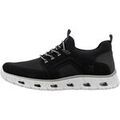 Baskets homme sur Grenoble : Baskets basses Rieker Basket Basse &agrave; Lacets Milas Noir