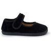Chaussons b&eacute;b&eacute; Pisamonas Babies Barefoot Velours Bride Scratch Noir