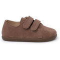 Baskets basses enfant Pisamonas Baskets Barefoot Su&egrave;de Double Scratch Marron