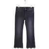 Jeans 3/4 & 7/8 The Kooples Jean droit en coton noir