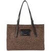Sac a main LANCASTER Sac porte epaule Ref 66348 Camel Leopard
