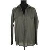 Chemise Maje Blouse en coton kaki