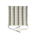 Linge de maison sur Grenoble : Galettes de chaise Broste Copenhagen AVA Gris 40x40 cm. Nettoyage &agrave; sec.Protection contre les UV.. Maison & D&eacute;co> Galettes de chaise.