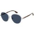 Lunettes sur Grenoble : Lunettes de soleil Marc Jacobs MARC 532/S Lunettes de soleil, Palladium/Bleu, 53 mm