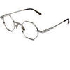 Lunettes de soleil Xlab Ponza antireflet Cadres Optiques, Argent, 43 mm Argent&eacute;