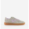 Baskets basses V 1985 VICTORIA 1985 BASKET SMASH CRO&Ucirc;TE DE CUIR CARAMEL 8806111 Vert