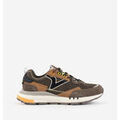 Baskets homme sur Grenoble : Baskets basses V 1985 VICTORIA 1985 BASKET WING EVO M&Eacute;TAL CRO&Ucirc;TE DE CUIR 8811104 Marron