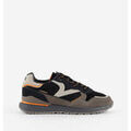 Baskets homme sur Grenoble : Baskets basses V 1985 VICTORIA 1985 BASKET LEGGERA NYLON CRO&Ucirc;TE DE CUIR 8802115 Noir