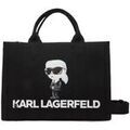 Sac &agrave; main Karl Lagerfeld Ikon Karl Square Tote Noir Grenoble