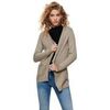 Gilet Only Lesly Open Knitted Cardigan - Beije