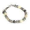 Bracelets Cryady BR-150 HENDRIX-BLACK/AVORIO