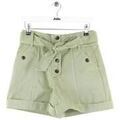 Short S&eacute;zane Mini short en coton kaki Kaki