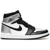 Baskets montantes Nike Air Jordan 1 Retro High Silver Toe