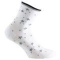 Chaussettes sur Grenoble : Chaussettes Kindy Socquettes jersey all over &eacute;toiles Fabrication Fran&ccedil;aise Blanc