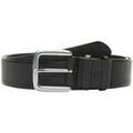 Ceintures sur Grenoble : Ceinture Timberland TB0A5N4W0011 - 35MM BELT DOUBLE LOOP-BLACK