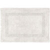 Tapis de bain Stof Tapis de bain &eacute;cru en coton 50 x 80 cm Blanc Unique. . Maison > Tapis de bain.