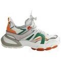 Baskets basses Serafini Baskets en cuir multicolores Grenoble